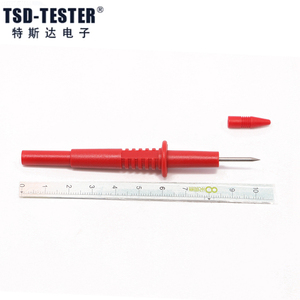 إبرة ثقب العزل, إبرة ثقب غير مدمرة متعددة المقاسات اختبار أحمر/أسود - Product Image 6