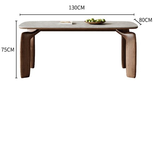 1.3-meter elephant leg dining table