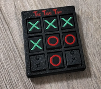 Jeu de Tic-Tac-Toe Mini Créatif en Impression 3D, Impression PLA Personnalisable, Peut être Imprimé en Gros, Modèle 3D Haute Précision