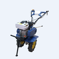 Motoculteur rotatif miniature MeiQi 168 avec boîte à outils, prix abordable, machine agricole d'occasion + cultivateurs