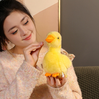 Jouets en peluche de canard réalistes et mignons en gros, super doux, cadeaux d'anniversaire pour enfants