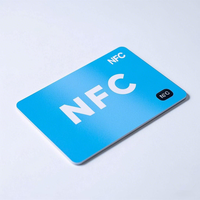Tarjetas NFC de PVC PET con Chip RFID ISO CR80, Resistentes al Agua y a la Intemperie, 1K 13.56 MHz, Impresión de Logotipo Personalizada, para Negocios, Hoteles, Membresías