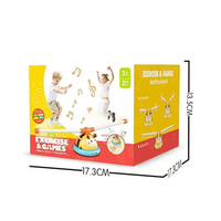 Jouet d'exercice pour abeilles 2-en-1 de haute qualité avec télécommande, jeux de bagues, jouet éducatif en plastique pour enfants, utilisation intérieure/extérieure