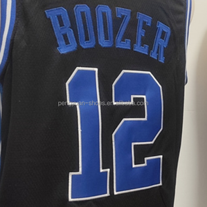 Versandfertig Cameron Boozer Navy Beste Qualität Genähtes College-Basketball-Trikot - Product Image 4