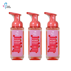 OEM Natural Roseberry Scent Bath Gift <strong>Set</strong> Private Label Natural Body Scrub Body <strong>Wash</strong> Foam <strong>Hand</strong> <strong>Wash</strong> Skin Care <strong>Set</strong> - Product Image 3