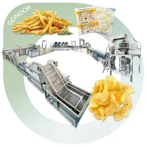 Gefrorene Pommes Frites Verarbeitung linie Anlage Handbuch Knusprige Kartoffel chip Koch machen Maschine für den Inlands verkauf