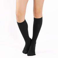 Chaussettes de compression en gros Logo personnalisé infirmière bas soutien genou haute sport chaussette de compression