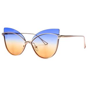Nuevas Gafas de Sol de Moda, Lujosas, Vintage, Metálicas, con Marco Grande de Mariposa, Protección UV400, Gafas de Sol de Ojo de Gato para Mujer 2020 - Product Image 6