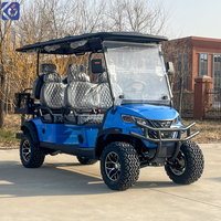 Nouvelle Arrivée CAMP Véhicule de Tourisme Tout-Terrain 6 Places 72V pour Club de Golf