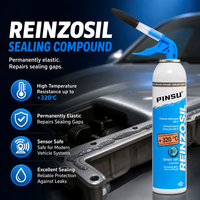 Sealant Silikon RTV Temperatur Tinggi Satu Komponen Pembuat Gasket Otomotif untuk Penyegelan Mesin, Gearbox, dan Flensa
