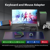Adaptateur Convertisseur Clavier Souris Console MIX Blader pour Xbox PS Switch – Utilisez Souris et Clavier pour Jouer aux Jeux