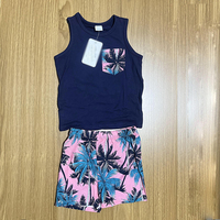 Vêtements d'été neufs en coton pour filles et garçons, style streetwear pour enfants, vente en gros d'usine