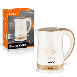 Haley piccolo bollitore elettrico portatile 304 acciaio inossidabile 1500W potenza per acqua bollente in auto per uso domestico Hotel - Product Image 1