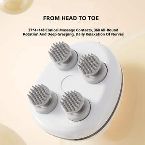 Mini massaggiatore elettrico per il cuoio capelluto con artigli rimovibili per rilassarsi e curare il cuoio capelluto 600mAh - Product Image 6