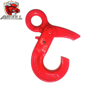 ארב החובה כבד מנוף וו g80 סין של הרמה הרמה של חבלים עם עין נעילה עצמית עבור יישומים כרייה - Product Image 2