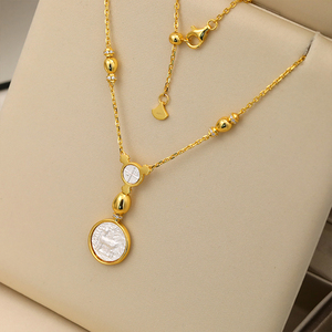<span class=keywords><strong>Collana</strong></span> con Doppia Moneta a Forma di <span class=keywords><strong>Leone</strong></span> e Ape in Stile Vintage, un Articolo Molto Popolare su Instagram, Emana un Tocco Sofisticato in <span class=keywords><strong>Argento</strong></span> S925 - Product Image 1