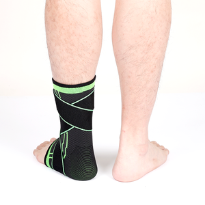 Échantillon gratuit Manchon de soutien de la cheville Attelle élastique réglable par compression pour le basket-ball sportif Orthèse orthopédique Douleur - Product Image 6