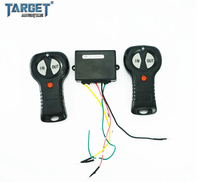 Nuevo Control Remoto Inalámbrico Universal de 12V para Auto, Juego de Transmisor Eléctrico de 2 Piezas con 1 Año de Garantía para Bote UTV
