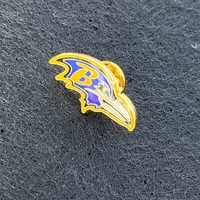 Pins Metálicos con Logotipo de Equipo Deportivo, Insignias de Club de Fútbol con Relleno de Color y Cierre de Mariposa