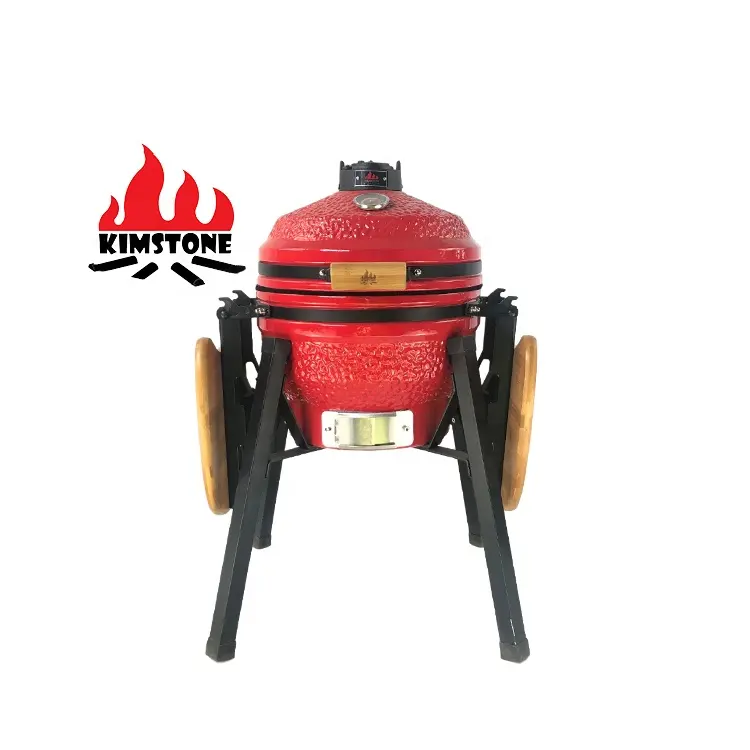 Kimstone Outdoor Keuken Eiland Nieuwe Bbq Draagbare Outdoor Barbecue Thuis Keuken Grillen Levert Met Bamboe Set