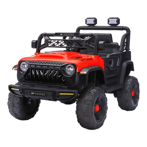 Nuova Auto Elettrica Trendy per Bambini con Sospensioni a 4 Ruote, <span class=keywords><strong>Giocattolo</strong></span> Cavalcabile a Forma di <span class=keywords><strong>Jeep</strong></span> con Doppio Motore 380 e Display di Potenza per Bambini Piccoli - Product Image 1