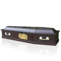 Ataúdes de Madera de Paulownia de Estilo Europeo Más Vendidos, Accesorios Funerarios de Madera de Alta Calidad para Funerales de Primera Categoría