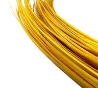 60cm jaune colonne vertébrale plume plumes d'autruche pour artisanat chapellerie chapeau course fascinateur chapeaux casque cheveux Costume accessoire