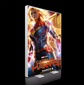 热卖<span class=keywords><strong>SEG</strong></span>无框发光二极管灯箱，带发光二极管矩形硅胶边缘图形显示背景铝支架 - Product Image 2