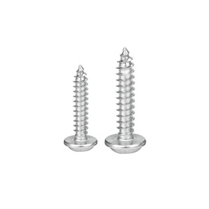Phillips Head Self Tapping Screws M2 M2.3 M2.6 M3 M4 Round Head With Washers Metric Steel Fasteners For Metal - Product Image 4