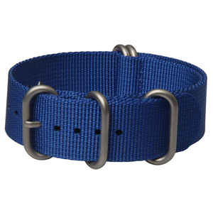 สายนาฬิกาไนลอนแบบสปอร์ต 5 ห่วง ขนาด 18 มม. 20 มม. 22 มม. พร้อมหัวเข็มขัดสีดำ - Product Image 2