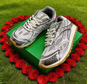 Diseño de tela de malla ventilada - zapatillas deportivas cómodas con suela suave antideslizante - zapatillas deportivas de lujo de marca original de diseñador - Product Image 2