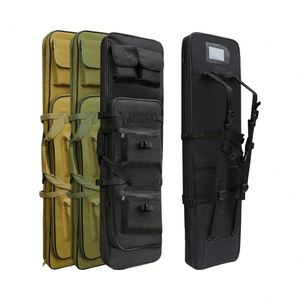 Factory Tactical Long <b>Backpack</b> <b>Black</b>/Khaki/Green Portable Case for Firearm Storage Transportation for Outdoor - Product Image 1