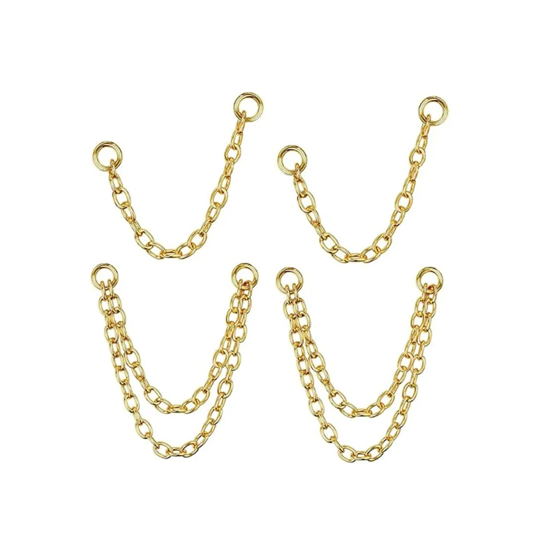 Top Fashion Zircon Earrings F136 Titanium