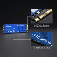 SSD M.2 NVMe 2280 Grosir OEM ODM Logo Kustom PCIe Gen3 Gen4 Internal Solid State Drive