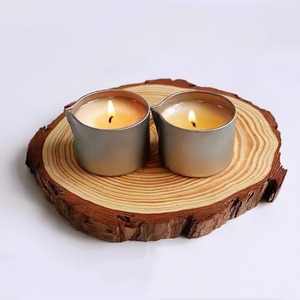 Venta al por Mayor de Frascos de Velas Clásicos Personalizables de Estilo Europeo para Bodas, Caja Redonda de Metal para Velas, Frasco para Velas Sólidas y Perfumes Aromáticos - Product Image 3