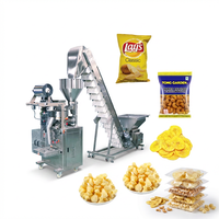 Machine d'emballage automatique de sachets coussinets en film pour sachets d'azote, snacks, aliments soufflés, noix, pop-corn, chips de pommes de terre, fruits secs