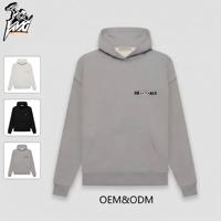 Sudaderas con Capucha Personalizadas ICON de Doble Línea para Hombre, Algodón Sólido, Venta al por Mayor OEM, Ropa Urbana 2026