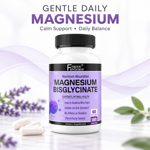 Complément de magnésium Shecome de haute qualité pour une énergie saine, le soutien des muscles, des os et des articulations, 180 capsules de magnésium - Product Image 4