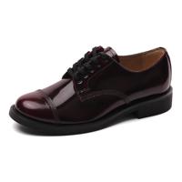 Chaussures Oxford vintage à bout pointu et lacets