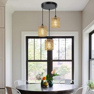 YULIN JIAFU Lámpara de <span class=keywords><strong>Techo</strong></span> Moderna Estilo Victoriano con Pantalla de Papel Trenzado, Pequeña, de Repuesto, para Lámparas Colgantes, Apliques y Ventiladores de <span class=keywords><strong>Techo</strong></span>, Cubierta Cilíndrica - Product Image 6