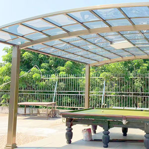 Structure portable robuste, abri de <span class=keywords><strong>voiture</strong></span> anti-UV avec certification CB, largement utilisé pour les garages extérieurs et les abris de stationnement pour deux voitures - Product Image 1