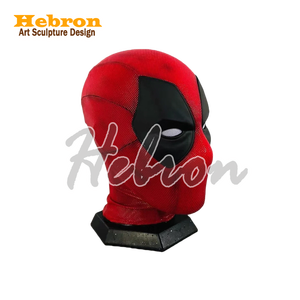 Masque Deadpool personnalisé en résine photosensible 3D pour costumes de cosplay de personnages de films et accessoires de performance pour événements cinématographiques - Product Image 3