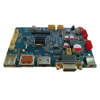 Carte contrôleur d'affichage LCD avec protocole RS232 prenant en charge le contrôle du capteur externe (via I2C ou ADC)
