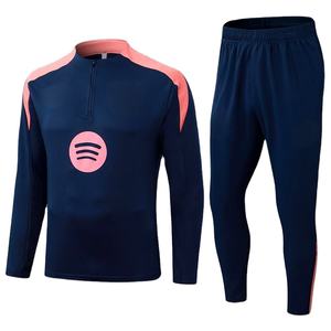 サッカートレーニングスーツ2024年2025年男サッカートラックスーツ最高品質タイ - Product Image 1