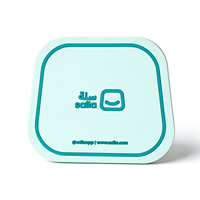 Sous-verre en caoutchouc PVC personnalisé pour hôtel, couleur sur mesure, forme irrégulière, antidérapant, pour isolation thermique