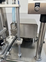 Machine de remplissage automatique de pompe à sauce tomate/mayonnaise/miel en acier inoxydable 316 à une tête