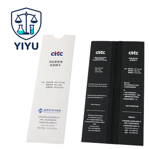 Escala de grises para evaluar el cambio de color, Tarjeta de grises <span class=keywords><strong>CTTC</strong></span>, Tarjeta de prueba de solidez del color para evaluar el grado de cambio de color en telas textiles - Product Image 1