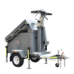 Solar <b>LED</b> <b>Light</b> Trailer UST 900S 3 Panels Green Energy Grey Tower UST900 Solar Trailer UST900 - Product Image 4