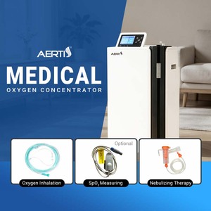 Concentrador de Oxígeno AERTI CE Elegant de 13.9 kg y 5 L para Terapia de Oxígeno y Nebulización - Product Image 2