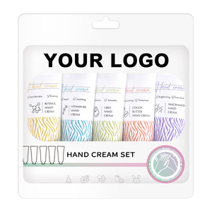 2026 ODM OEM Custom Your Private Logo MSDS Rich Herbal Natural Active Ingredients 5 Piece Hand <strong>Cream</strong> Set for Christmas Winter - Product Image 2